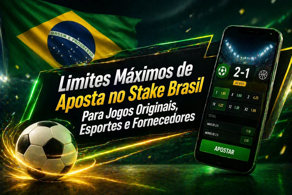 Limites Máximos de Aposta no Stake Brasil